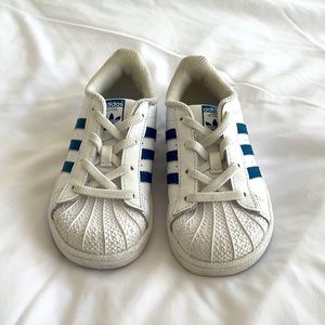 Kids Adidas Superstar shoes